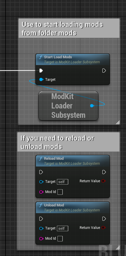 Blueprint nodes for binding delegates